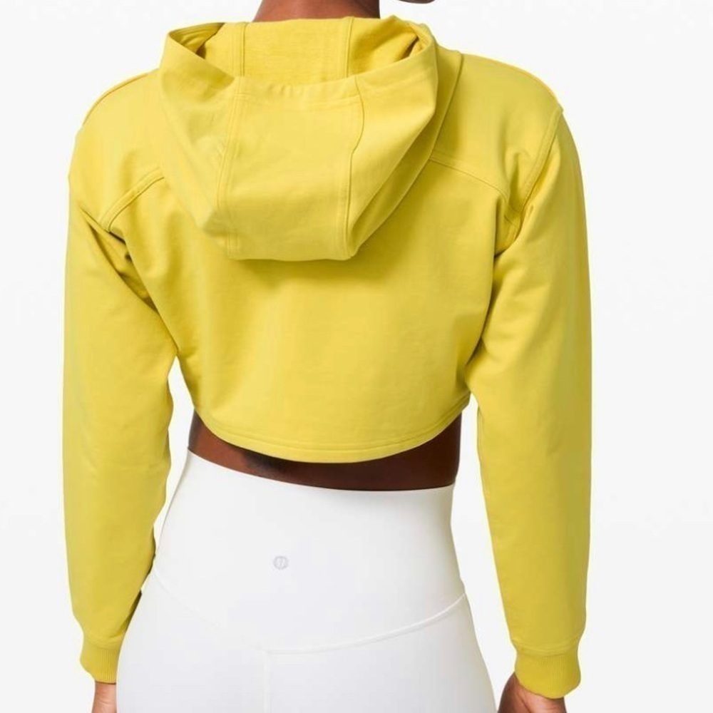 [lululemon] All Yours Cropped Hoodie - Soleil - 4